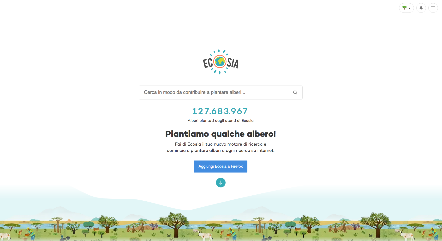 motore di ricerca ecosia motore di ricerca ecosia